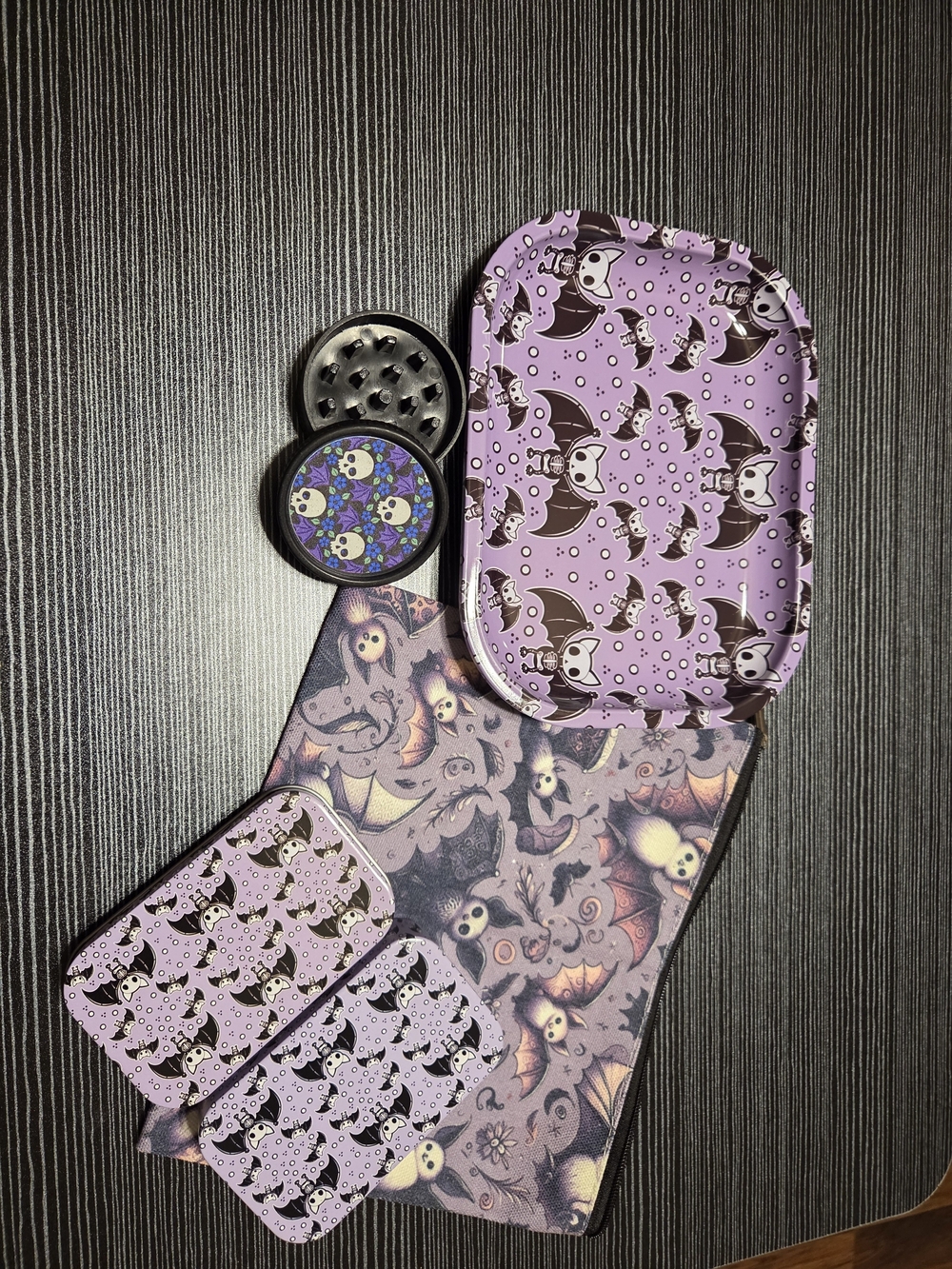 Everythings BATTY Stash Bag And Accessories